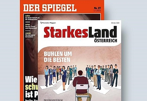 Cover DER SPIEGEL – Starkes Land Österreiche