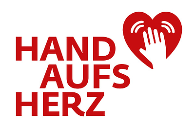 Logo Hand aufs Herz